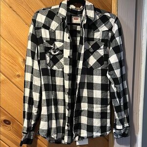 Levi's Monochrome Checkered Shirt